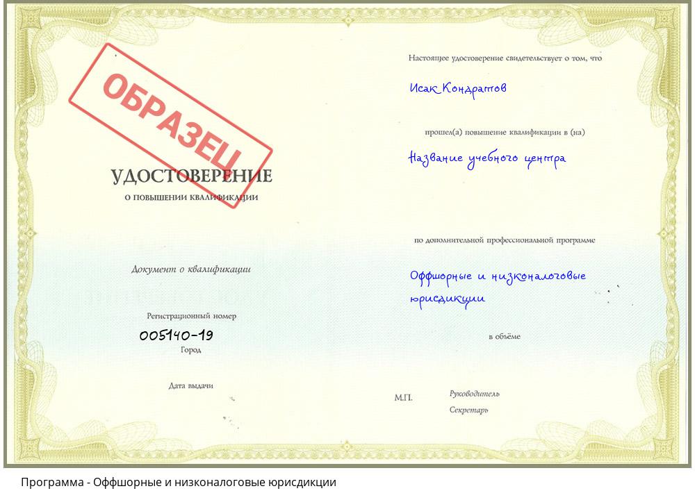 Оффшорные и низконалоговые юрисдикции Азнакаево